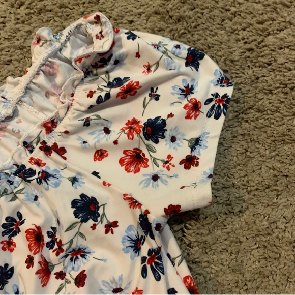 No Boundaries Floral Boho Top Large 11/13 - Picture 5 of 5